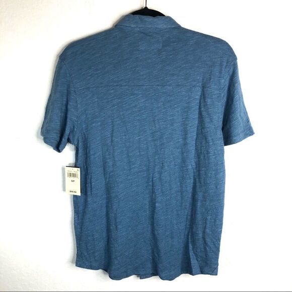 Lucky Brand Linen Blend Short Sleeve Men Shirt NWT - Picture 2 of 7